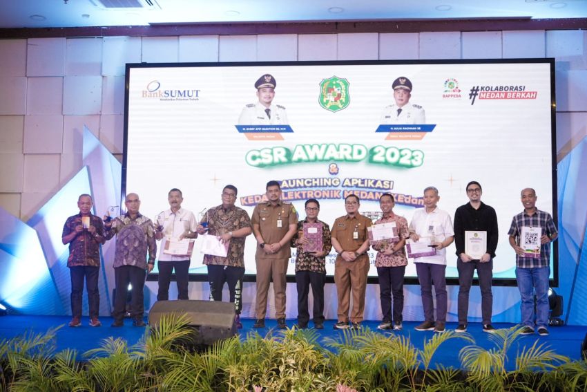 Bobby Nasution Berikan CSR Award pada Perusahaan  CSR Terbesar dan Berkala