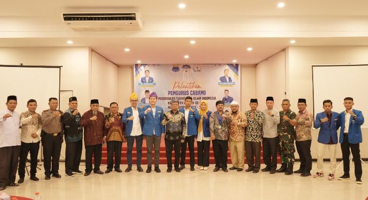 Sekda Asahan Ikuti Prosesi Pelantikan PC PMII Kabupaten Asahan Masa Khidmat 2023-2024