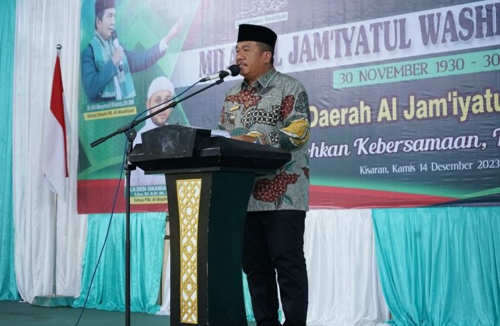 Wakil Bupati Asahan Ikuti Resepsi HUT Al Jam'iyatul Washliyah Ke-93