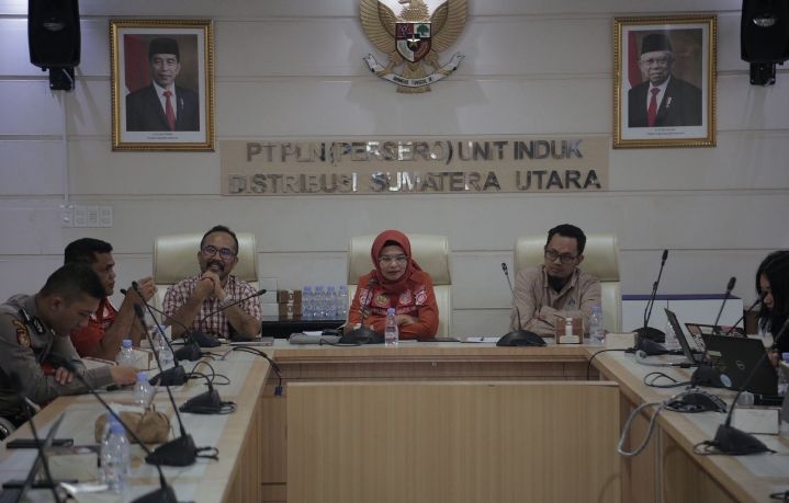 Polda Sumut Sosialisasikan Risk Assesment SMP di Kantor PLN UID Sumut