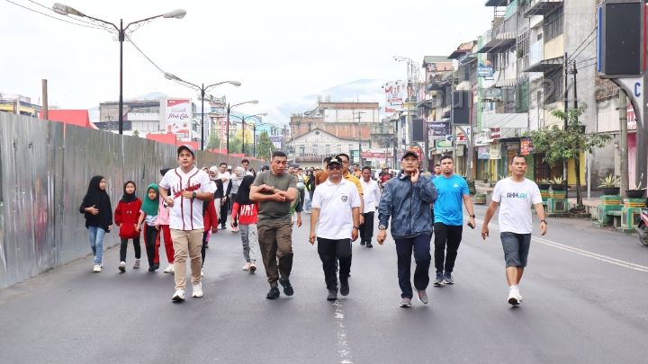 Car Free Day Padangsidimpuan, Berbagi Kesehatan dan Kebahagiaan Bersama Polres dan Forkopimda