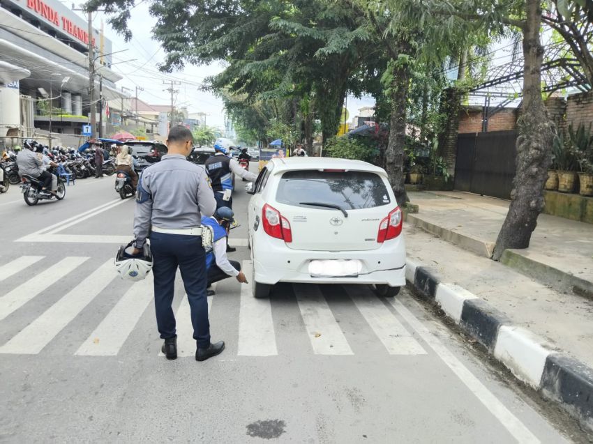 Dishub Medan Lakukan Penertiban Parkir di Sejumlah Ruas Jalan