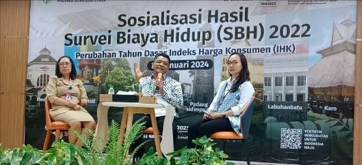 BPS Tambah 3 Daerah Lokasi Survei Biaya Hidup di Sumut , Sebelumnya Hanya 5 Daerah
