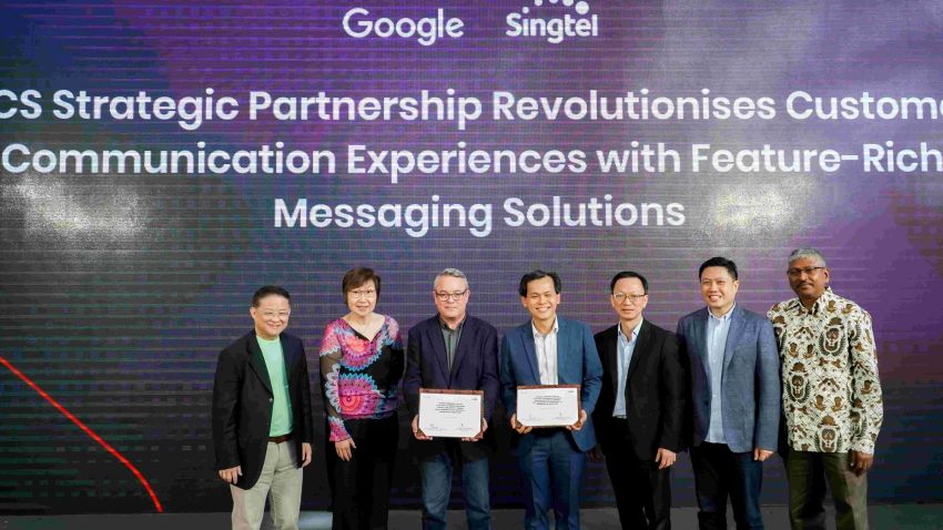 Telkomsel dan Singtel Jalin Kerja Sama dengan Google untuk Dukung Transformasi Digital Bisnis