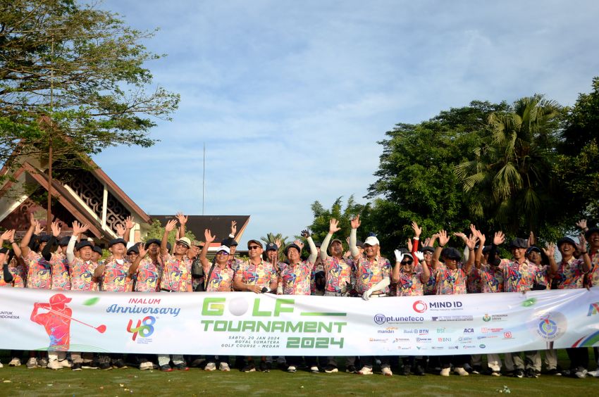 Buka Turnamen Golf Inalum, Pj Gubernur Berharap Semakin Banyak Atlet Lahir darI Sumut