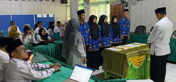 5  Orang PPPK Kan Kemenag Yang Lulus Tahun 2023 telah Menandatangani Perjanjian Kerja .