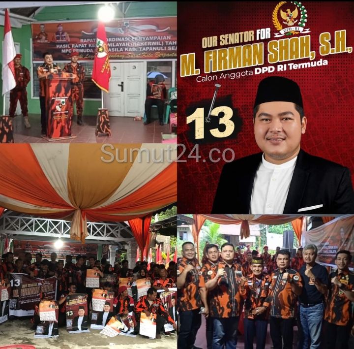 MPC Pemuda Pancasila Tapsel Rakor, Rocky Gultom : All Out Menangkan Firman Shah dan Kader Terbaik Lainnya di Pemilu 2024