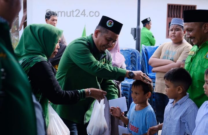 Harlah PPP santuni 17 anak yatim di enam Kecamatan se Kota Padangsidimpuan