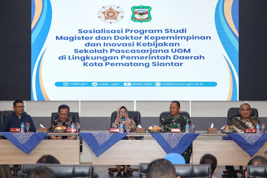 Wali Kota membuka sosialisasi Program Studi (Prodi) Magister dan Doktor Kepemimpinan dan Inovasi Kebijakan (KIK)