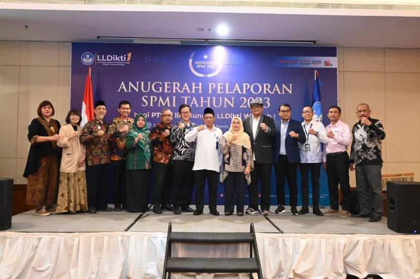 UNPAB Medan Meraih Tiga Penghargaan SPMI Tahun 2023