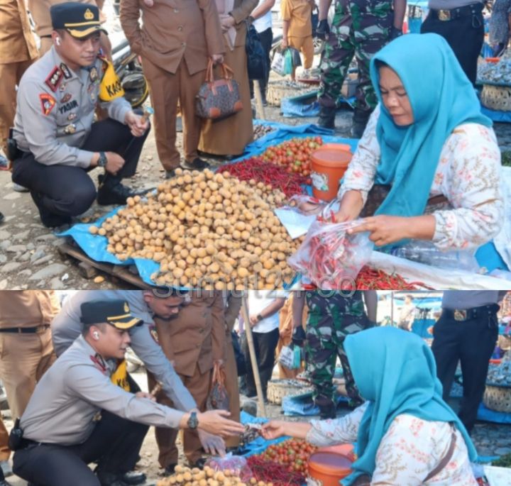 AKBP Yasir Ahmadi dengar Keluhan Sejumlah Pedagang Terkait Bapokting