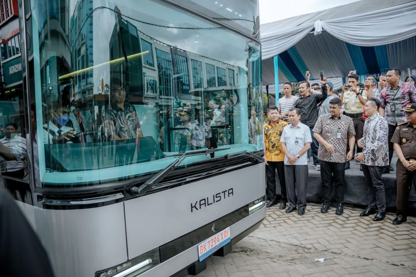 Bobby Nasution Uji Coba Bus Listrik, Mulai Besok Dioperasikan Gratis Pukul 06.30 – 22.00 WIB