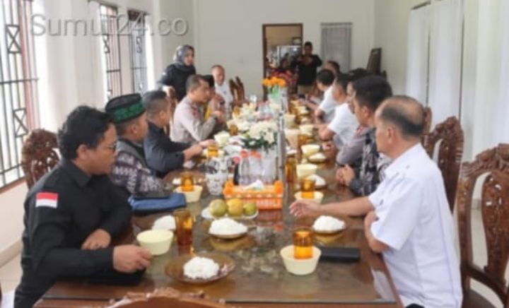 AKBP Yasir Ahmadi Silaturahmi dengan Jajaran KPU dan Bawaslu Tapsel, ini Pembahasannya