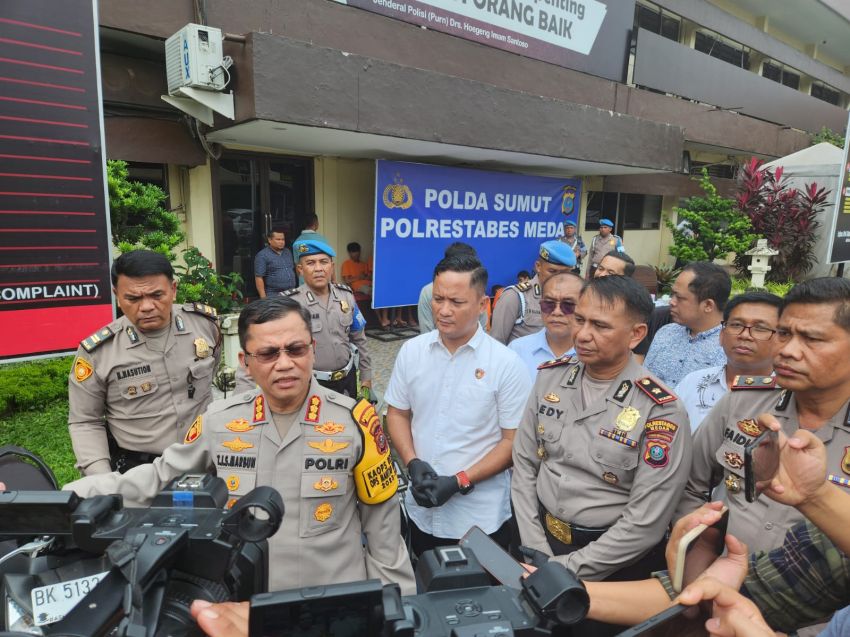 Kapolrestabes Medan Himbauan Masyarakat Gandakan Kunci dan Gembok Kendaraan Bermotor