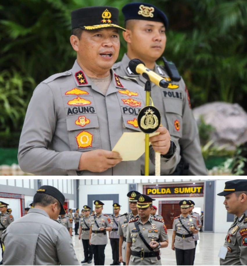 Sertijab Kapolres dan PJU,  Ini Permintaan Kapolda Sumut