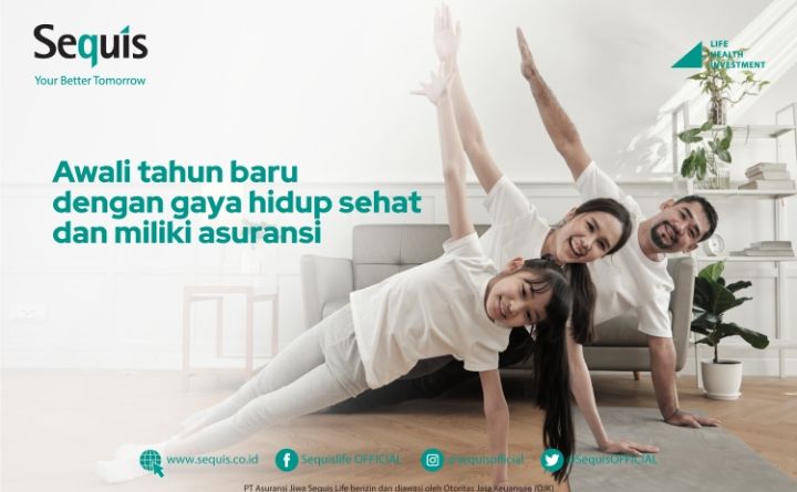 Mengawali Tahun Baru, Sequis Ajak Masyarakat Realisasikan Resolusi Sehat