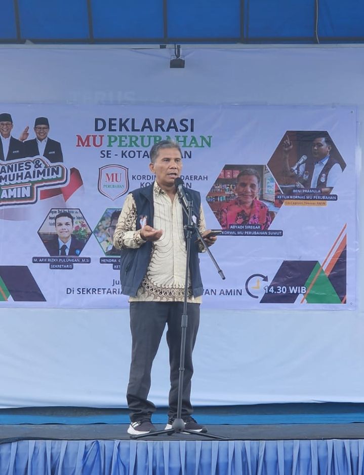 Abyadi Siregar : Korda MU Perubahan Kabupaten Madina Resmi Dilantik