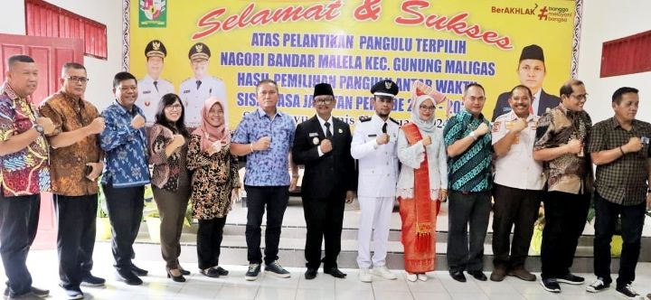 Wakil Bupati Simalungun Lantik Pangulu Antar Waktu Sisa Jabatan Periode 2019-2025