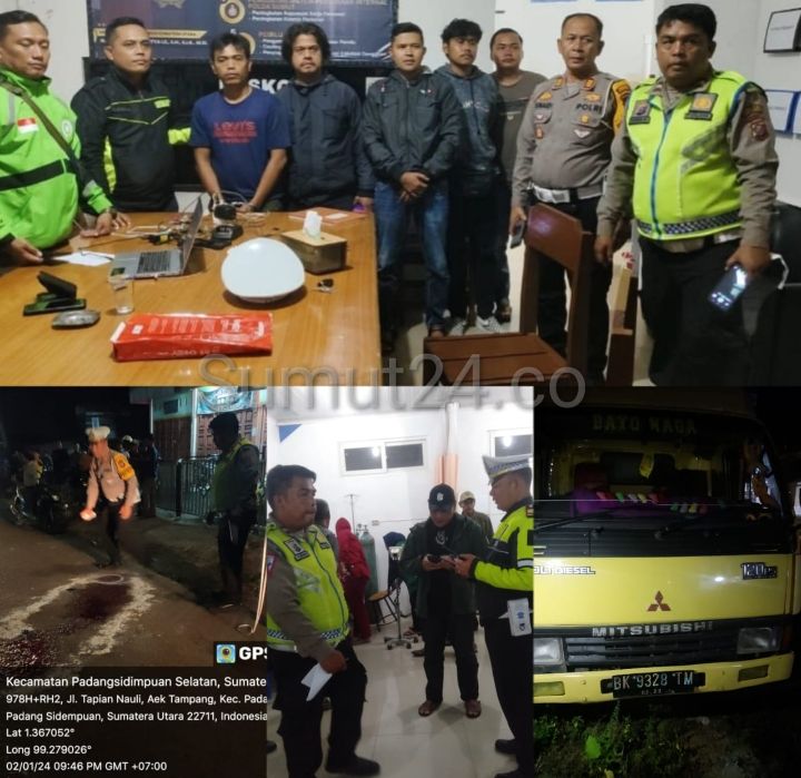 Sopir Truk Berhasil diamankan Polres Padangsidimpuan