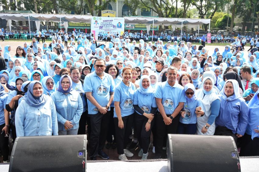 Hadiri Gebyar Kader Sehat Bersama PKK Kota Medan, Kahiyang Ayu : Kita Awali 2024 Dengan Penuh Semangat
