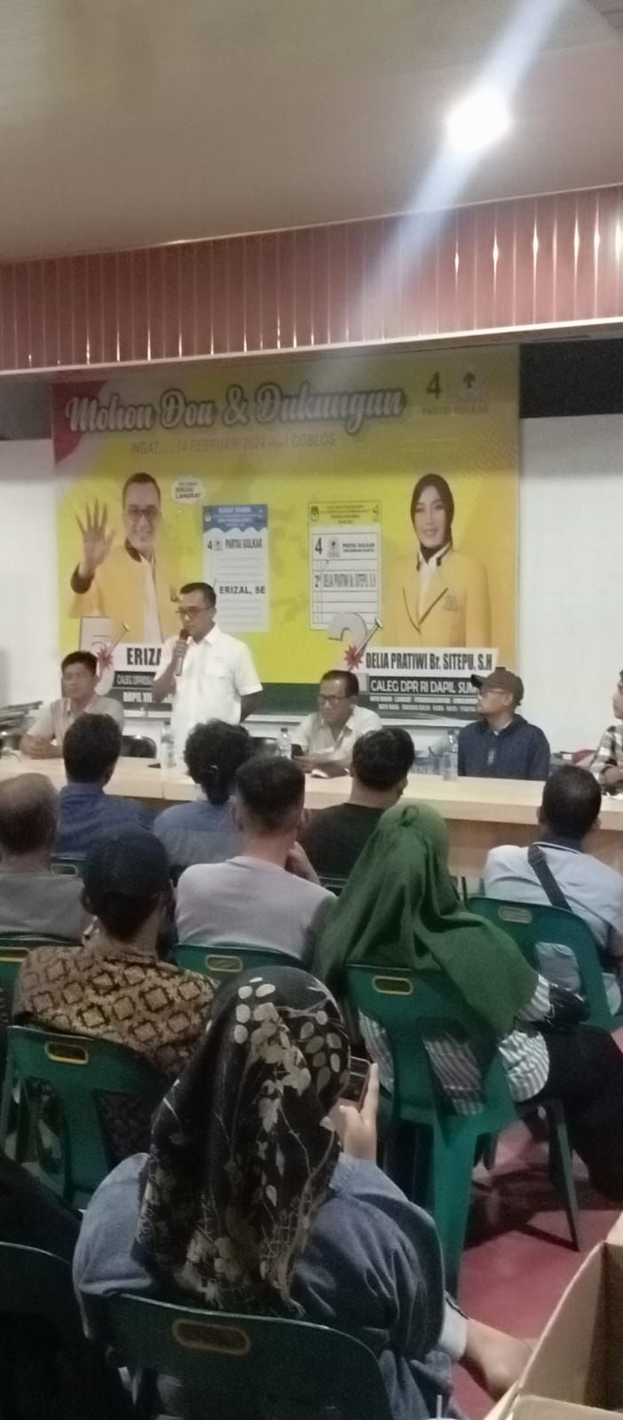 Warga Binjai Barat Berikan Dukungan Buat Erizal Menuju Legislatif DPRDSU