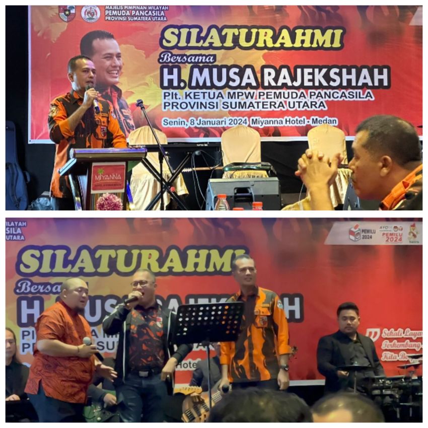 Silahturahmi Bersama Plt Ketua MPW Pemuda Pancasila Sumatera Utara  H.Musa Rajekshah, Ini Kata Bang Ijeck