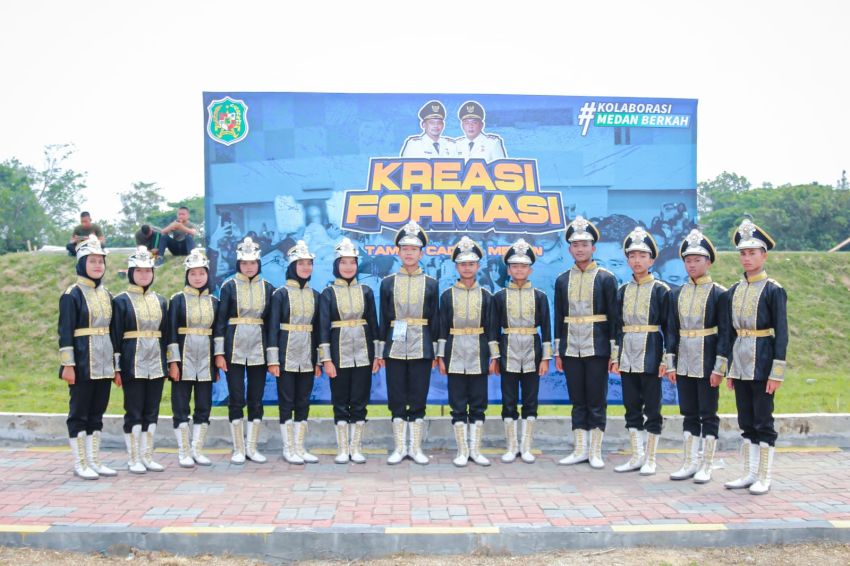 Diikuti 20 Tim Pelajar, Dispora Medan Gelar Lomba Kreafor Pemuda