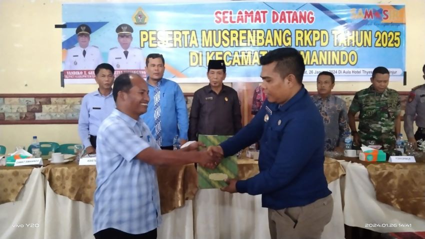 Hari Terakhir Pelaksanaan Musrenbang RKPD 2025, Digelar di Kecamatan Simanindo, Harian, Nainggolan dan Sianjur Mulamula.