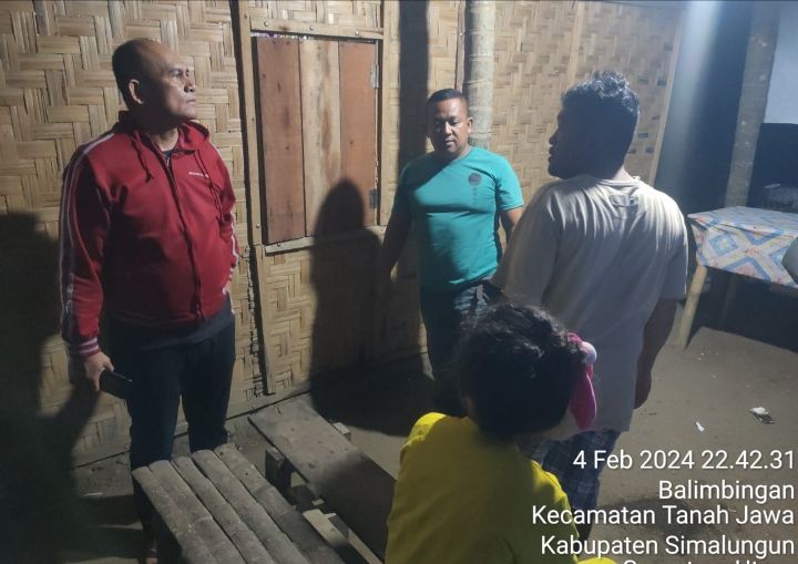 Kapolsek Tanah Jawa Tindaklanjuti Laporan Warga dan Pemberitaan Online Adanya Judi Gelper di Dua Lokasi