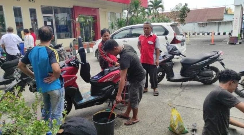 Viral, Kendaraan Mogok Usai Isi BBM, Polisi Tunggu Laporan