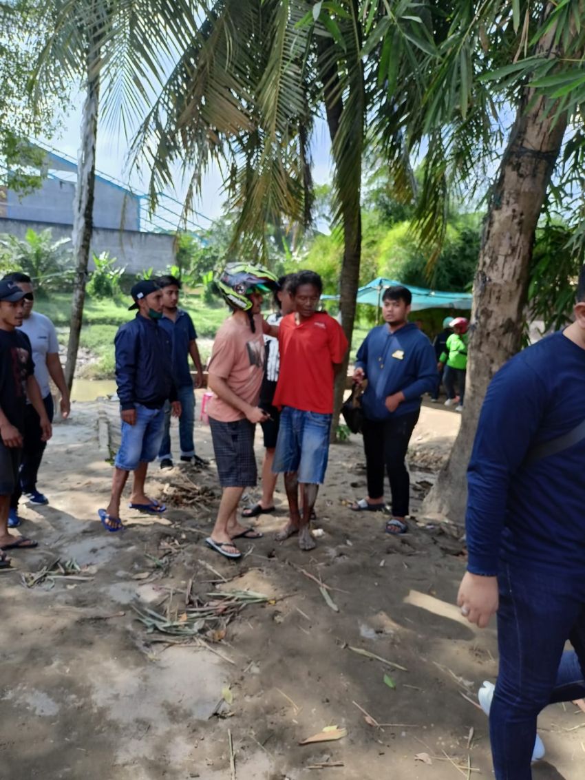 Satres Narkoba Polrestabes Medan Gerebek 2 Kampung Narkoba, 5 Pria Diamankan