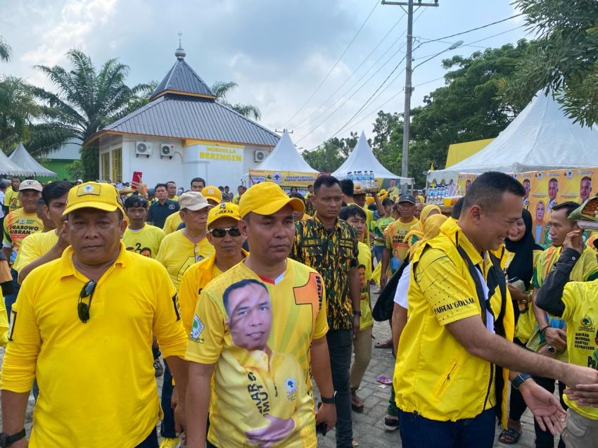 Pesta Rakyat Golkar Deliserdang, Ijeck Ajak Menangkan Prabowo-Gibran