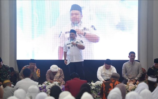 Bupati Dolly Pasaribu Harap Peringatan Isra' Mi'raj 1445 H,  Dapat Mempersatukan Umat khususnya Kabupaten Tapsel