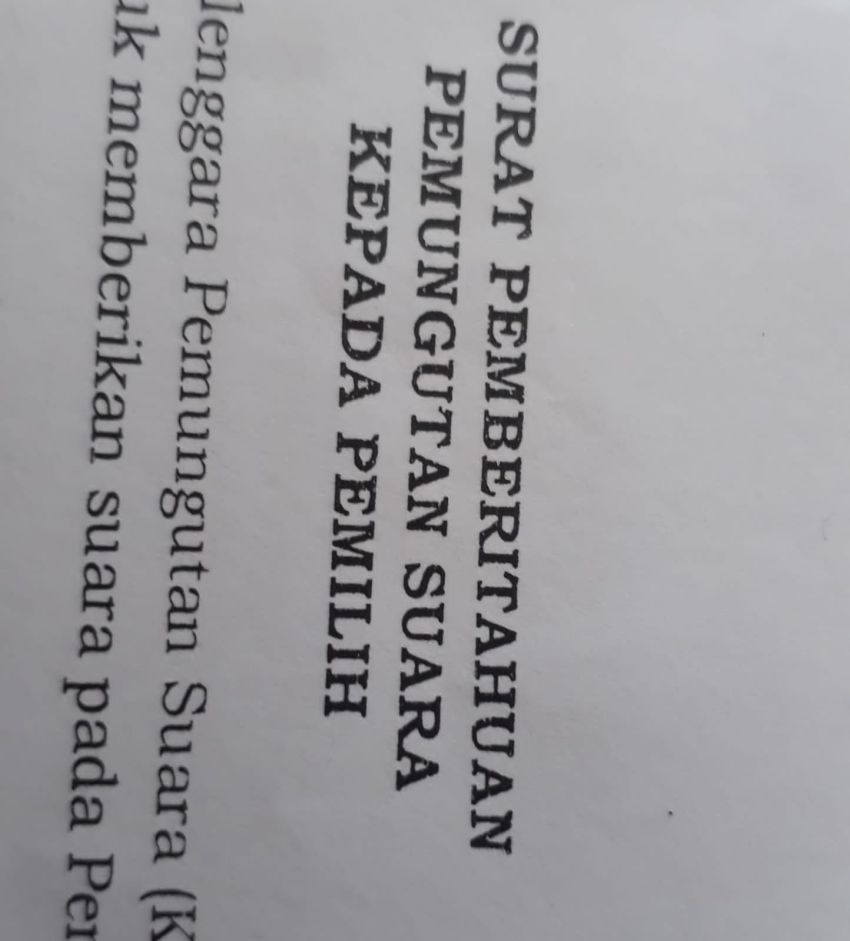 Masyarakat Patumbak Sebagian Belum Terima Pemberitahuan Surat Pemungutan Suara, Kades Hingga Camat Bungkam!!