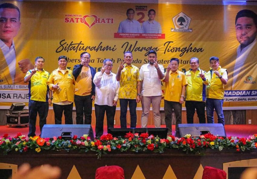 Rayakan Imlek, Komunitas Satu Hati Bersama Warga Tionghoa Silaturahmi Dukung Musa Rajekshah Jadi DPR RI