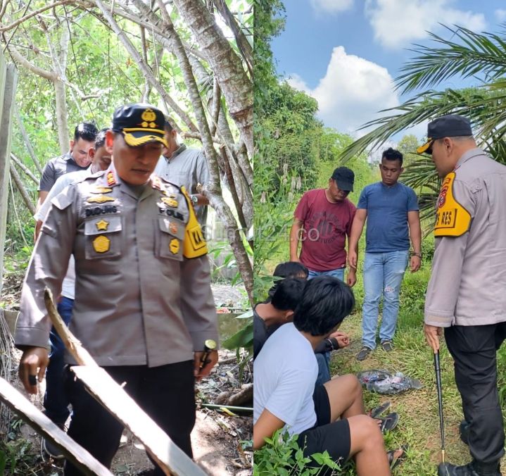 AKBP Dudung Setyawan beraksi, 3 Dibekuk saat Grebek Kampung Narkoba di Aek Tampang Padangsidimpuan