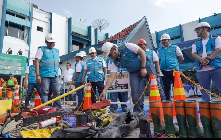 Meriahkan Bulan K3 Nasional, PLN UID Sumut Gelar Apel Inspection Day Serentak