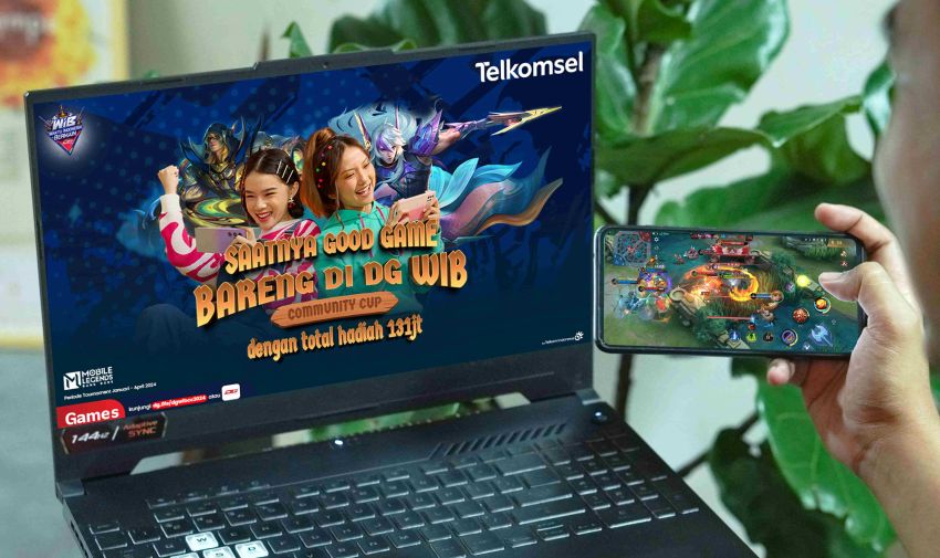 Telkomsel Dunia Games Gelar Turnamen Esports Tahunan DG WIB Community Cup 2024