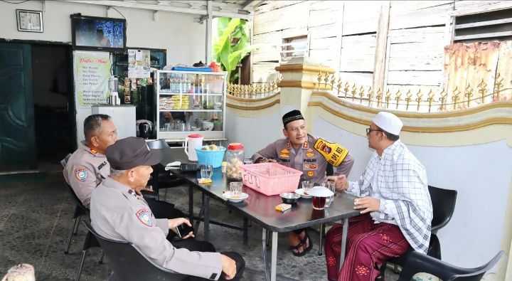 AKBP Dudung Setyawan Cooling System dengan Tokoh Masyarakat dan Alim Ulama di Silayang - Layang