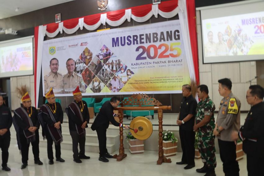 Kapolres Pakpak Bharat Hadiri Musrenbang Rencana Kerja Pemerintah Daerah (RKPD) 2025