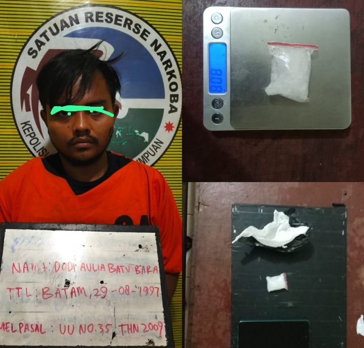 Barbut Disembunyikan di Ccelana Dalam, Satresnarkoba Polres Padangsidimpuan Tangkap Pengedar Sabu usai Turun dari Bus.