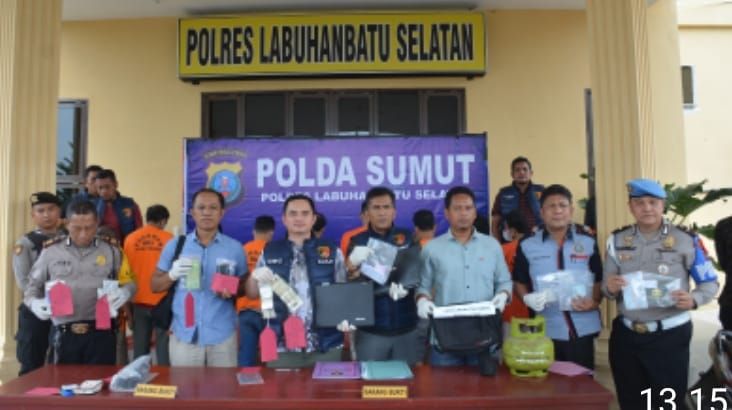 Polres Labusel Ungkap Kasus Curat, Cabul dan KDRT, Belasan Tersangka Diringkus