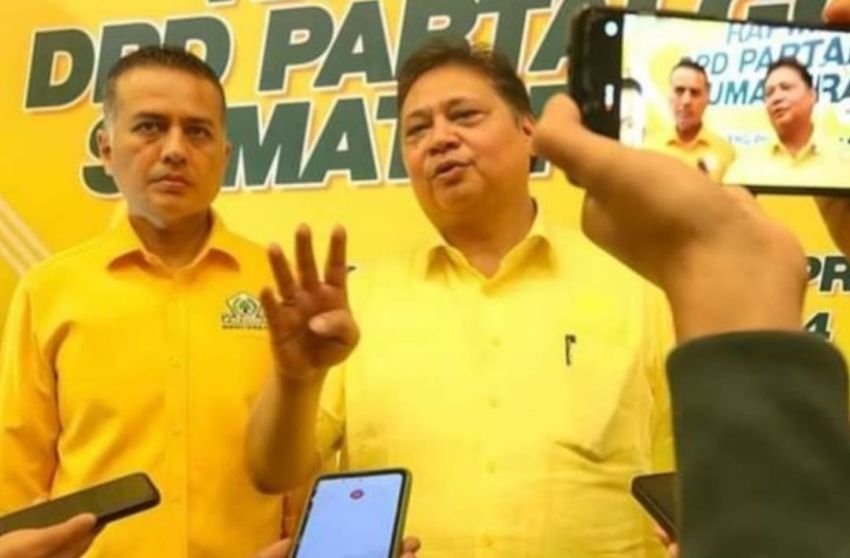 Ketum Golkar Airlangga Hartarto Beri Tugas Ijeck Maju Calon Gubsu Pilkada 2024