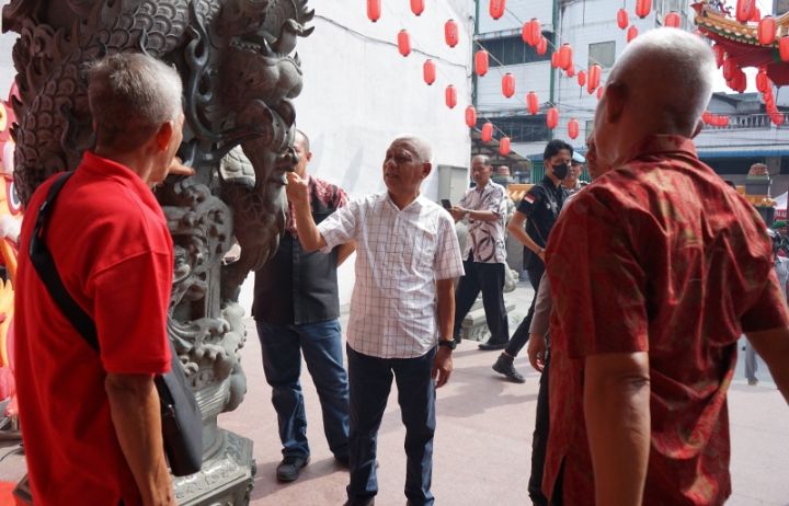 Tahun Baru Imlek 2575, Bupati Asahan Beserta Forkopimda Kunjungi Vihara