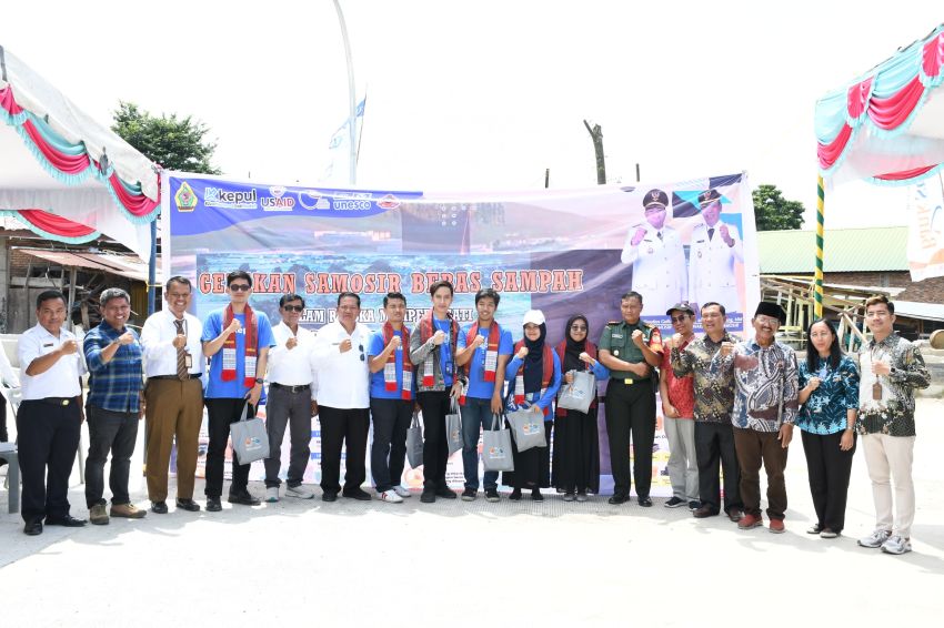 GERAKAN SAMOSIR BEBAS SAMPAH, PEMKAB SAMOSIR LAUNCHING GERAY KEPUL