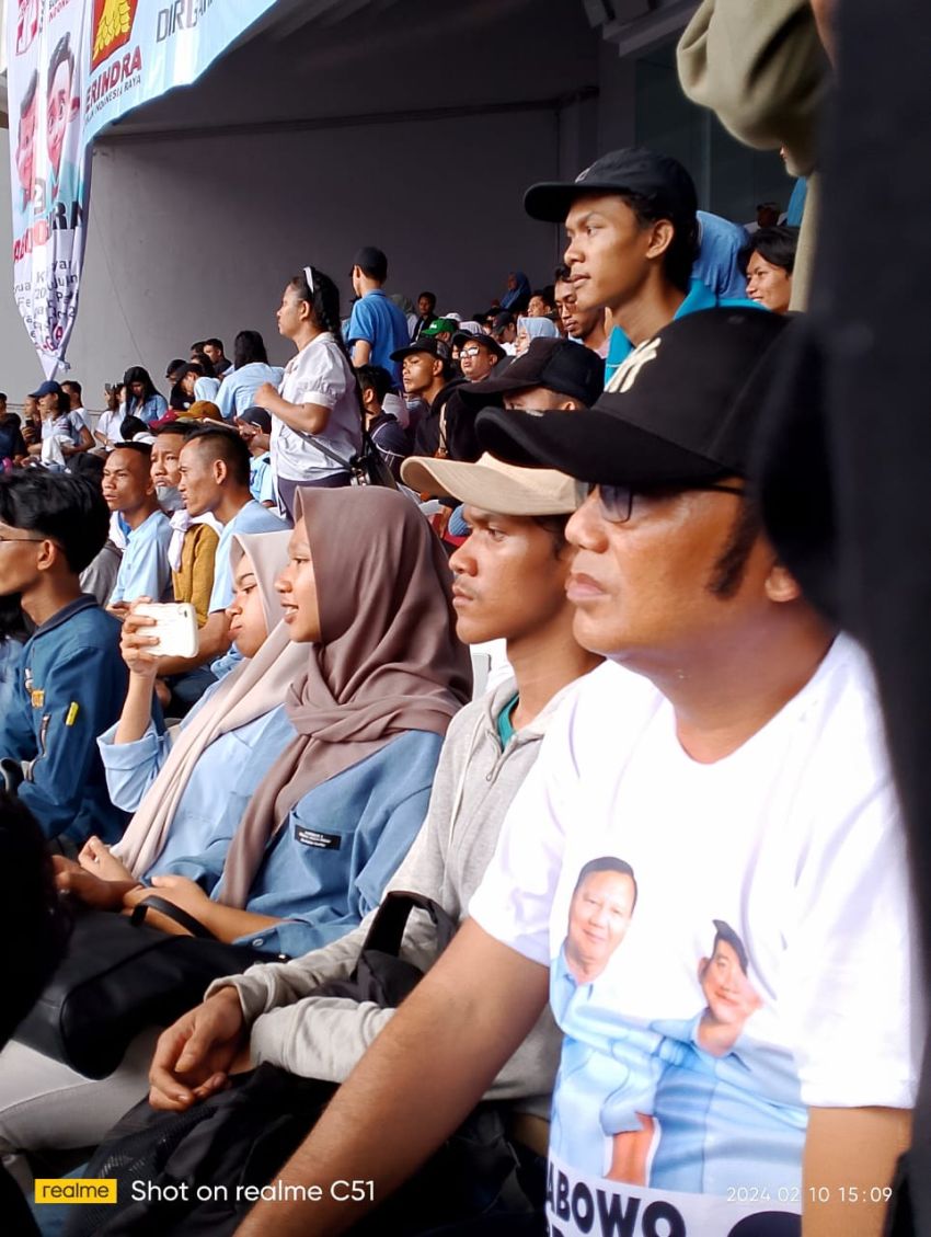 Bakopam Ramaikan Kampanye Akbar Prabowo Gibran di GBK