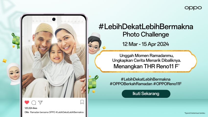 Sambut Bulan Suci Ramadan 1445 H, OPPO Indonesia Gelar Program #LebihDekatLebihBermakna