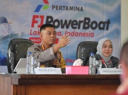 Polda Sumut Berikan Pengamanan Terbaik di F1Powerboat 2024