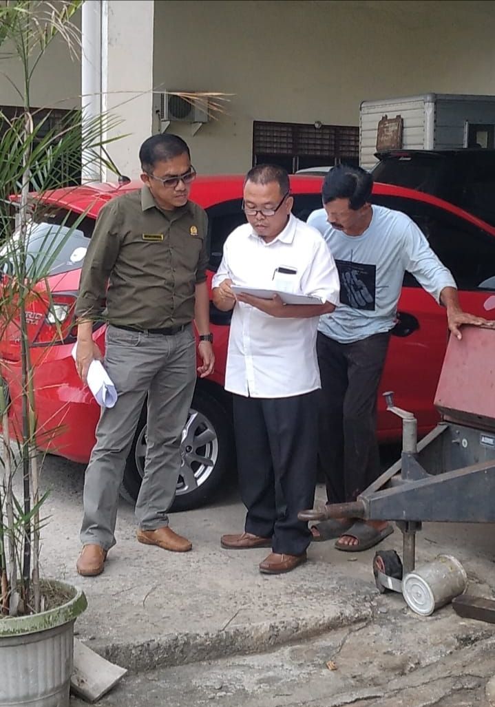 Thomy Faisal S Pane SH MH Sidak Aset Ke Dinas PUTR Asahan