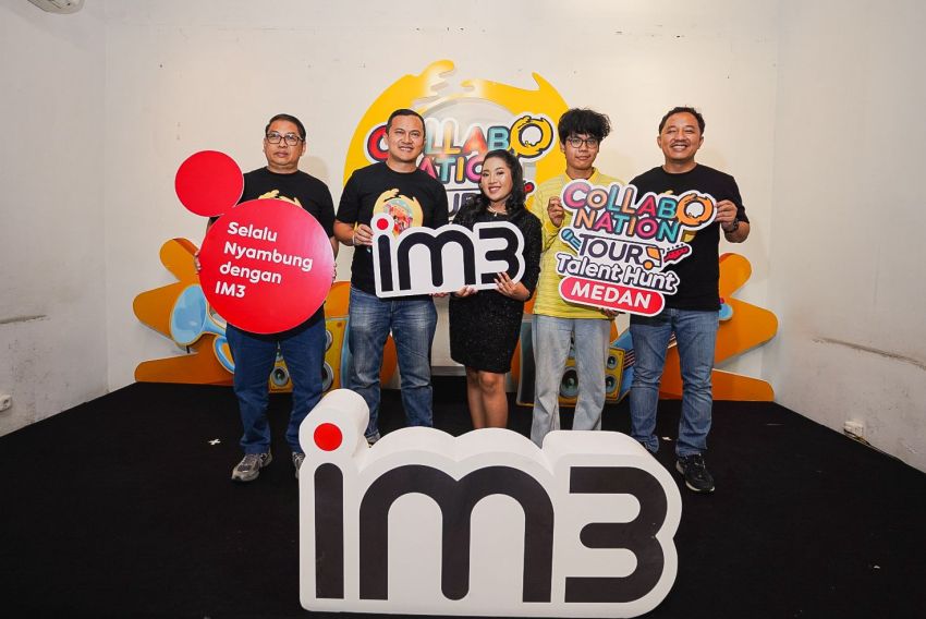 IM3 Hadirkan Collabonation Tour Talent Hunt di Medan, Membuka Peluang bagi Generasi Muda Tampilkan Kemampuan Bermusik